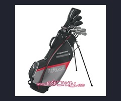 Wilson Pro Staff HDX - Palos de golf, color negro,