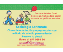 Sociología Lanzarote-Cursos y consultas