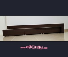 Mueble TV de diseño- madera maciza