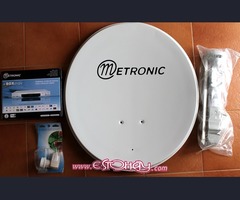Kit satélite digital para canales libres