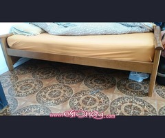 Cama con colchón