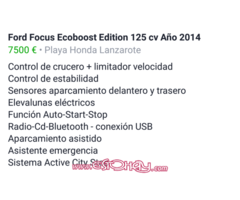 Ford Focus Ecoboost Edition