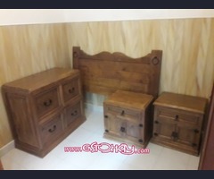 Muebles de madera de pino mexicano