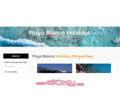 Vendo Página de Web de Alquiler de Villas en España