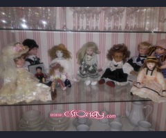 Muñecas antiguas porcelana