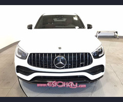 Clean 2020 Glc 43 AMG Coupe white color