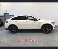 Clean 2020 Glc 43 AMG Coupe white color