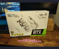 ZOTAC GeForce RTX 3080 Trinity OC White Edition 10GB GDDR6X Graphics Card