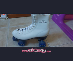 Patines 4 ruedas blanco