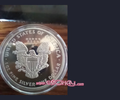 Moneda American Silver eagle