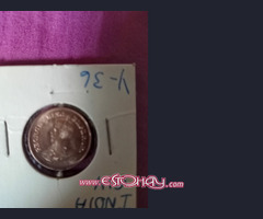 Moneda de indias  George V 1914 1/2 pice