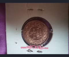 Moneda de indias  George V 1914 1/2 pice