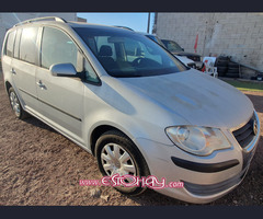 Volkswagen touran 1.6 gasolina 7 plazas