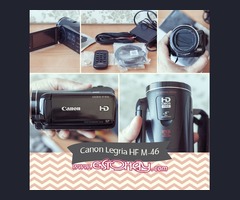 Videocámara full HD sin uso. Como nueva. Canon Legria HF M46. SUPER PRECIO