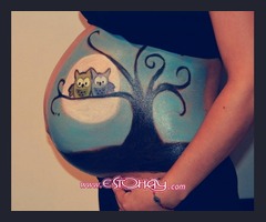 Pintura en barrigas de embarazadas Arrecife » : revista